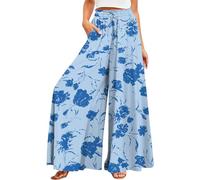 Pantalon Medicale Femme Jogpant Basse Sculptant Hippie Jegging Minceur Sudation Ample Culotte Portefeuille Stretch Pyjama Ensemble Femme Chic Et Elegant Mariage C-Bleu 5XL