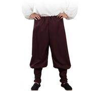 Pantalon Médiéval Marron Homme XL