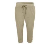 Pantalon mi-long femme KAFFE Curve Nana Beige 48