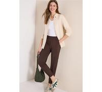 Pantalon Mid Waist Slim Leg au look cargo