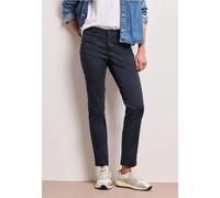 Pantalon Mid Waist Slim Leg en satin