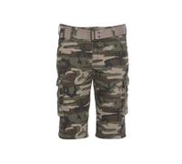 Pantalon MILITAIRE A CEINTURE - SCHOTT - Homme - Gris - Coupe droite 38 US