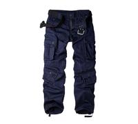 Pantalon Militaire Homme - Salopette Technique Homme avec Poches Multiples Pantalon de Randonnée Confortable Vêtement Outdoor Respirant pour Aventure
