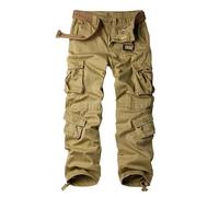 Pantalon Militaire Homme - Salopette Technique Homme avec Poches Multiples Pantalon de Randonnée Confortable Vêtement Outdoor Respirant pour Aventure
