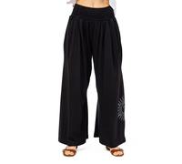 Pantalon Mixte Ample Soleil Jersey Noir Solyren XL - (42-44)