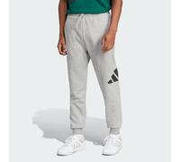 Pantalon molleton à revers et grand logo Essentials Medium Grey Heather / Black 2XL