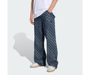 PANTALON MONOGRAMME AMPLE DENIM Indigo Denim 32"