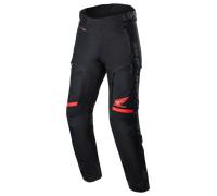 Alpinestars Honda Bogota Pro Drystar Pantalon textile de moto imperméable, noir, taille XL pour homme