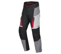 Alpinestars Honda Stella ST-1, pantalon textile imperméable pour L Gris Clair/Gris Foncé/Noir/Rouge Gris Clair/Gris Foncé/Noir/Rouge