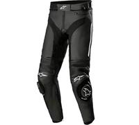 Pantalon moto Alpinestars Missile V3 cuir noir jambe courte