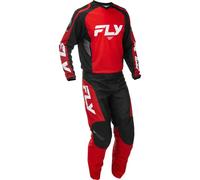 Pantalon moto cross Fly Racing F-16 Rouge 30