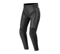 Alpinestars Vika v2 Pantalon en cuir de moto Ladies, noir, taille 46 pour femmes
