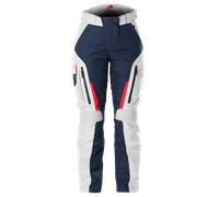 Furygan Killington, pantalon textile imperméable pour femmes S Bleu Foncé/Gris Clair/Rouge Bleu Foncé/Gris Clair/Rouge