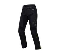 IXS Carbon-ST Pantalon textile imperméable pour dames moto, noir, taille XL pour femmes