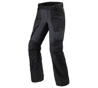 Revit Lamina GTX, pantalon textile Gore-Tex femmes Court 40 Noir/Gris Foncé Noir/Gris Foncé