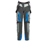 Furygan Discovery, pantalon en textile imperméable S Gris Clair/Gris Foncé/Bleu Gris Clair/Gris Foncé/Bleu
