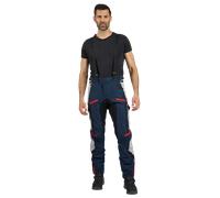 Ixon Midgard Pantalon textile de moto imperméable, noir-gris-bleu, taille 3XL