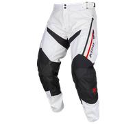 Klim Dakar, pantalon en textile 42 Blanc/Noir/Rouge Blanc/Noir/Rouge