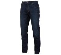Klim K Forty 3 Tapered Stretch Denim Jeans moto, bleu, taille 34