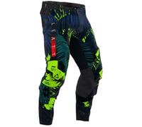 Pantalon moto Leatt 5.5 I.K.S - noir/vert/bleu - M L