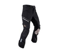 Leatt Pantalon moto Adventure DriTour 7.5 – textile imperméable – M Gris foncé/Gris