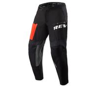 Pantalon Moto REV'IT! Lejano Noir/RougeS Court Noir,Rouge