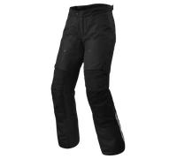 Revit Outback 4 H2O, pantalon en textile imperméable Court XXL Noir Noir