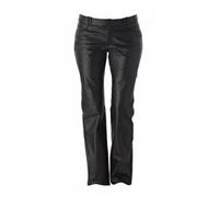 Pantalon Moto Route Ixon Rubis Cuir Noir Taille 38 Pour Femme Taille M Lady Neuf