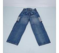 Pantalon Moto Route Wearing Warrior Jr Jean Bleu Pour Enfant Taille 14 Ans Neuf