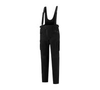 Rusty Stitches Kane Pantalon textile de moto imperméable, noir, Taille S