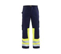 Pantalon multi-normes Marine/Jaune fluo Blaklader 14781514 - Taille au choix