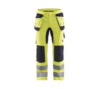 Pantalon multinormes inhérent + stretch Blåkläder 1587 Jaune fluo/Marine Blaklader - 158715123389C 54