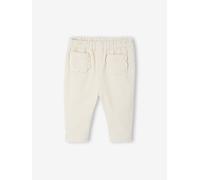 Pantalon naissance en velours côtelé écru 1M(54CM)