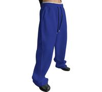Pantalon Noir Homme Grande Taille Pas Cher Pantalons Casual Vacances Plage Printemps Ete Pants Travail Coupe Droite Loisirs Décontracté Vêtement pour Homme avec Poches