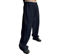 Pantalon Noir Homme Grande Taille Pas Cher Pantalons Casual Vacances Plage Printemps Ete Pants Travail Coupe Droite Loisirs Décontracté Vêtement pour Homme avec Poches
