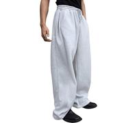 Pantalon Noir Homme Grande Taille Pas Cher Pantalons Casual Vacances Plage Printemps Ete Pants Travail Coupe Droite Loisirs Décontracté Vêtement pour Homme avec Poches