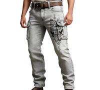 Pantalon Noir Homme Large Basse Léger Bootcut Thermique Meilleur Vintage Polyester Ceinture sans Gardien Handicap Stylé Le Rouille 42 Samouraï Vêtement Coupes Extra