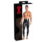 Pantalon Ouvert en Latex - M Noir