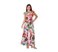 Pantalon palazzo tropical femme Derhy Delfina Rouge S