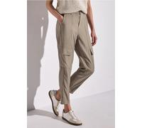 Pantalon paperbag au look cargo
