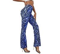 Pantalon Patte D'Elephant Femme Pantalon Yoga Taille Haute - Leggings Habillé De Sortie Mode Fluide Elastique Chic Et Elegant Hippie Deguisement Sport Vetement Disco Festival