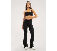 Pantalon pattes d'Ã©lÃ©phant femme Gym Glamour Noir M