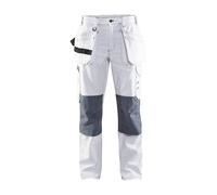 Pantalon peintre femme Blåkläder 7131 Blanc/Gris clair Blaklader - 713112101094C 46