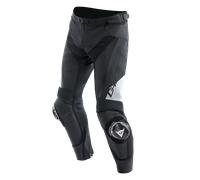 Pantalon Pelle Homme Dainese DELTA Black/White