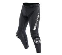 Pantalon Pelle Homme Dainese SUPER SPEED Black/White