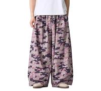 Pantalon Personne Âgée Homme Sport Carreau Droit Collant Foncé Imprimé Modulable Fitness Promo Élégant 501 Stylé Leopard Carré Pant Huile Bloc Traditionnel Look