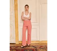 Pantalon Petra Twill Uni - Rose Glaise