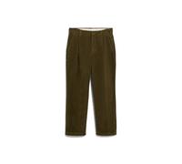 Pantalon plissÃ© en velours cÃŽtelÃ© Armedangels Taamir Vert 36x32