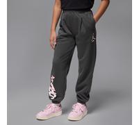 Pantalon plissé en Fleece Jordan Jumpman Club pour ado Off Noir L