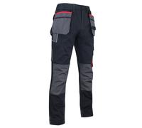 Pantalon poches volantes amovibles poches genouillères MINERAI NOIR - LMA LEBEURRE - 1378 60